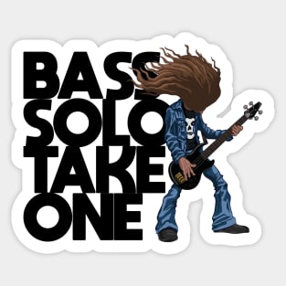 Cliff Burton Bass Solo Sticker